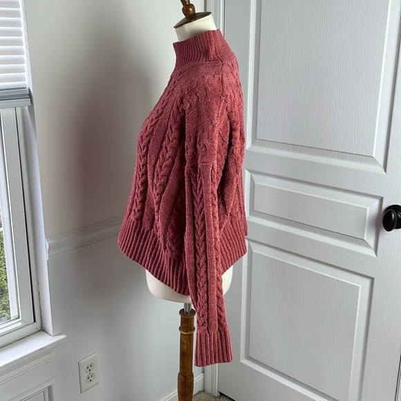Pink Rose Chenille Sweater - Picture 4 of 10